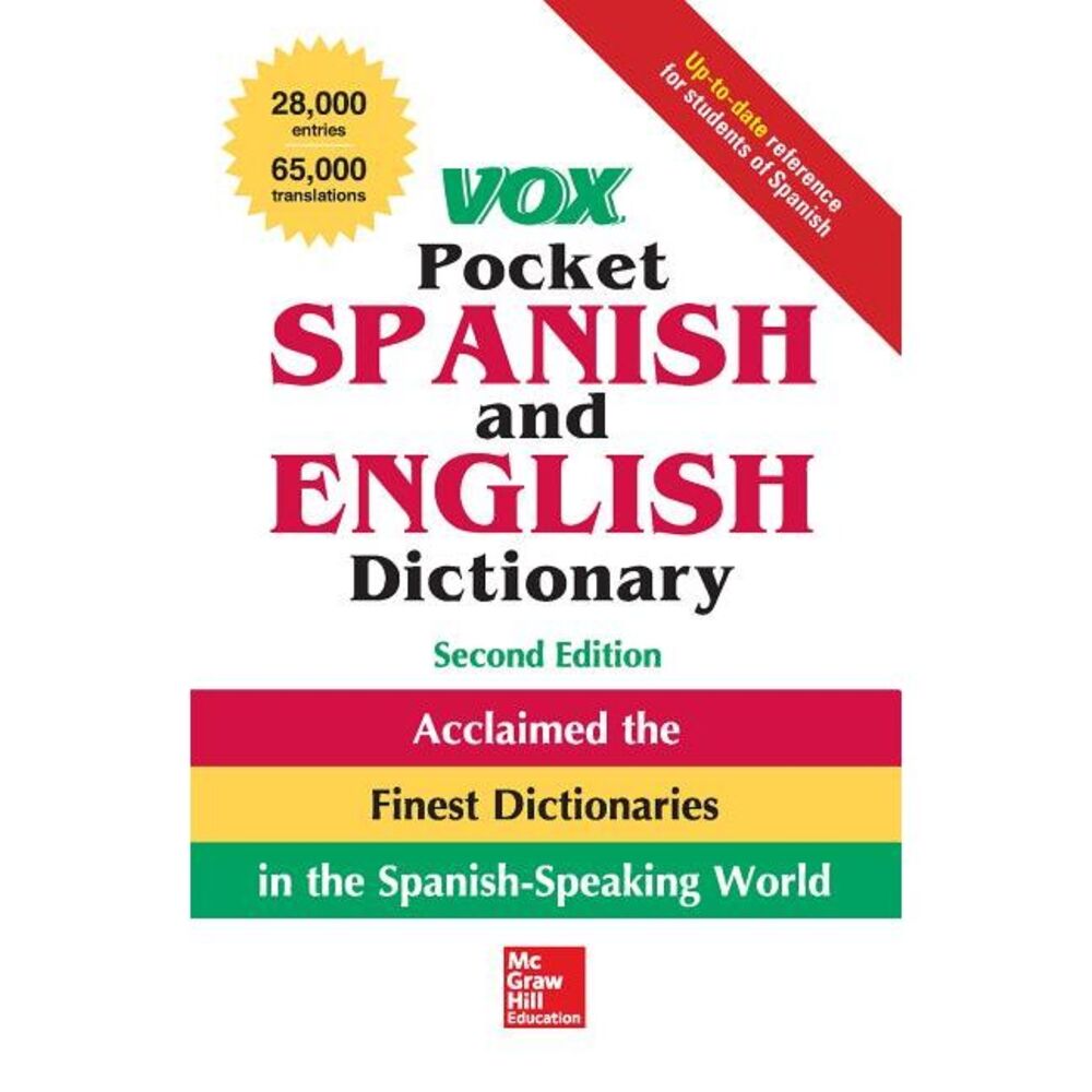 Vox Pocket Spanish and English Dictionary, 2nd Edition -- Vox